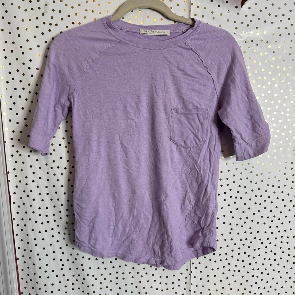 We The Free Lavender Sleeve T-Shirt